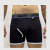 Boxer Preta - com Abertura lateral (cueca pra packer)